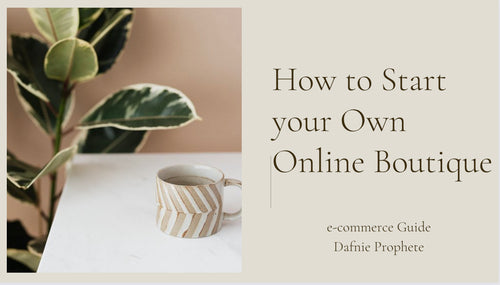 How to Start Your Own Online Boutique (E-Book)